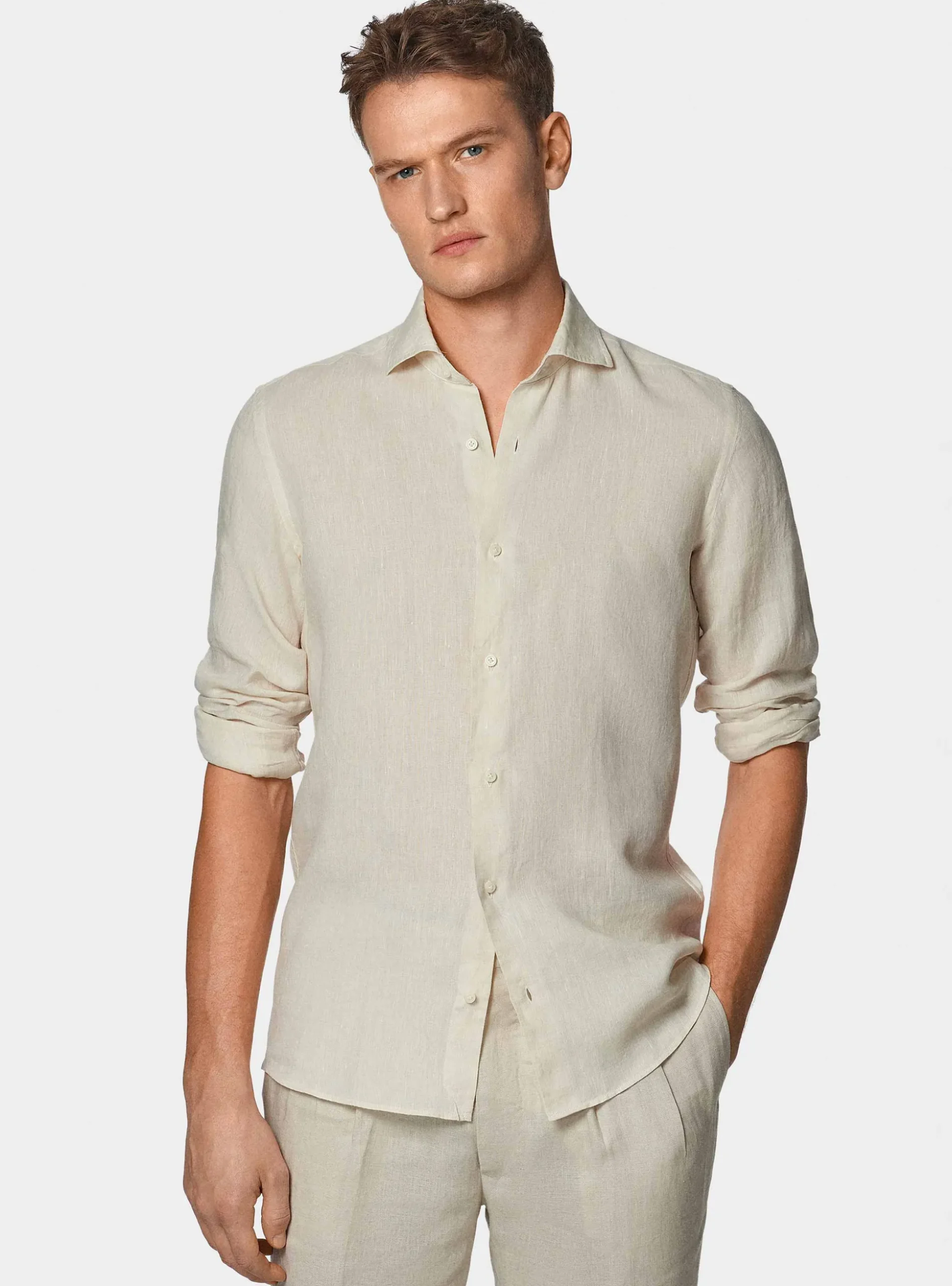Camicia in puro lino