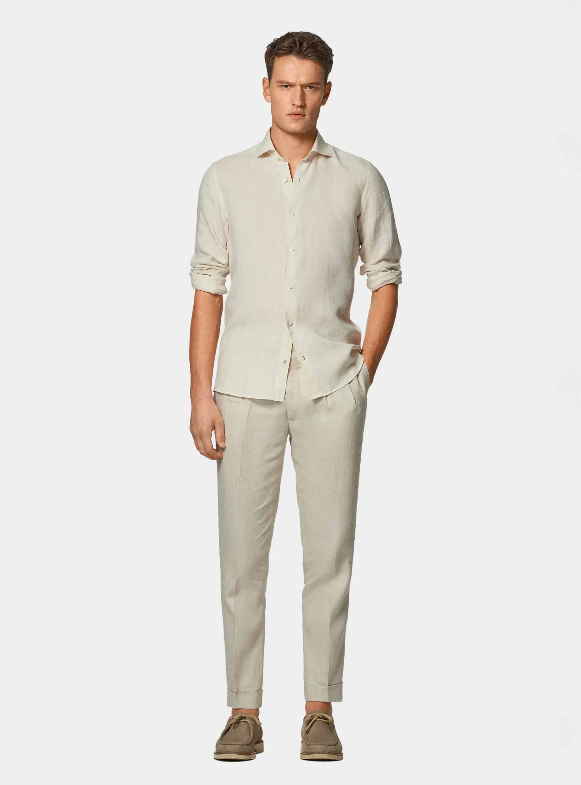 Camicia in puro lino