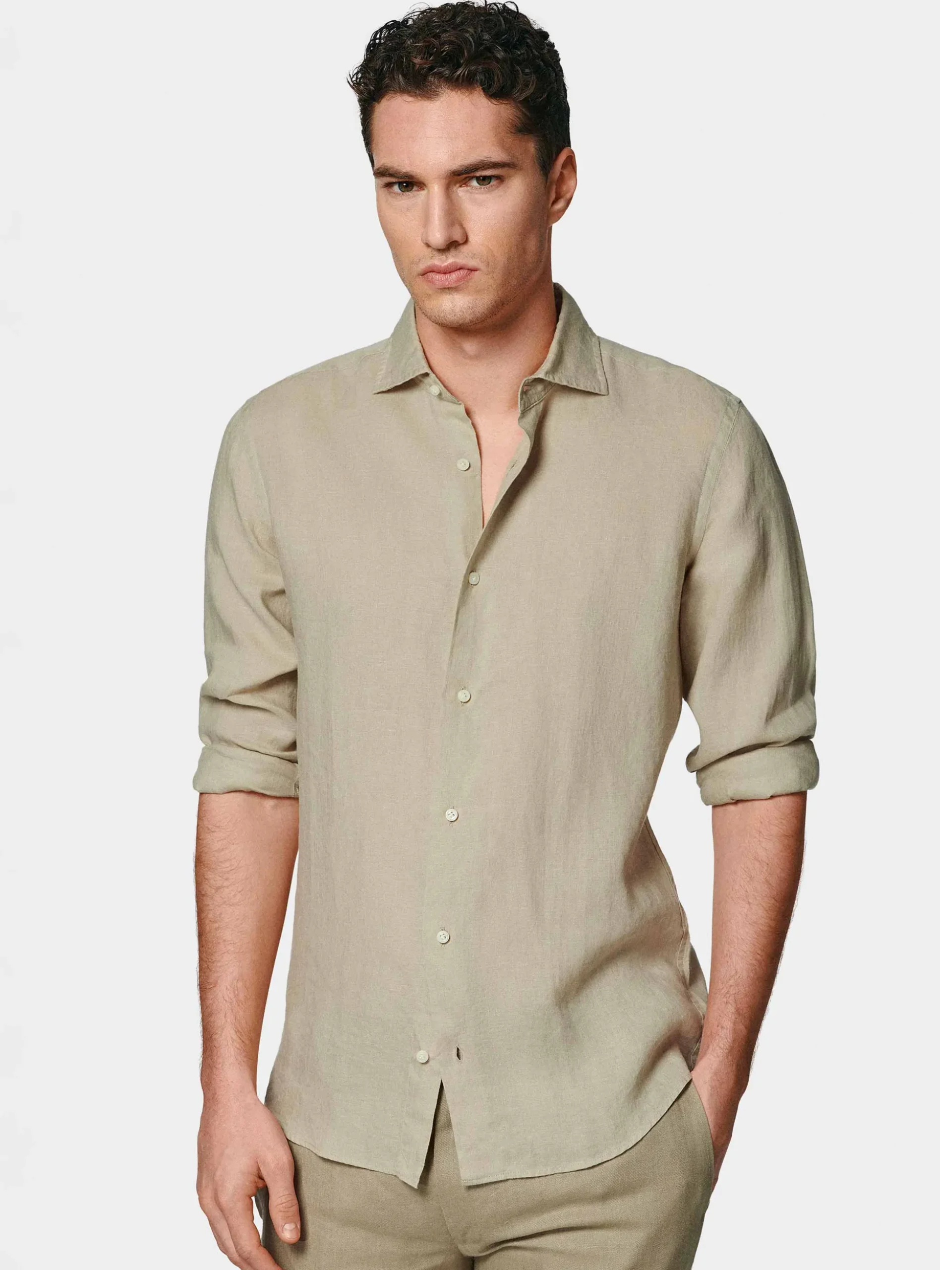 Camicia in puro lino