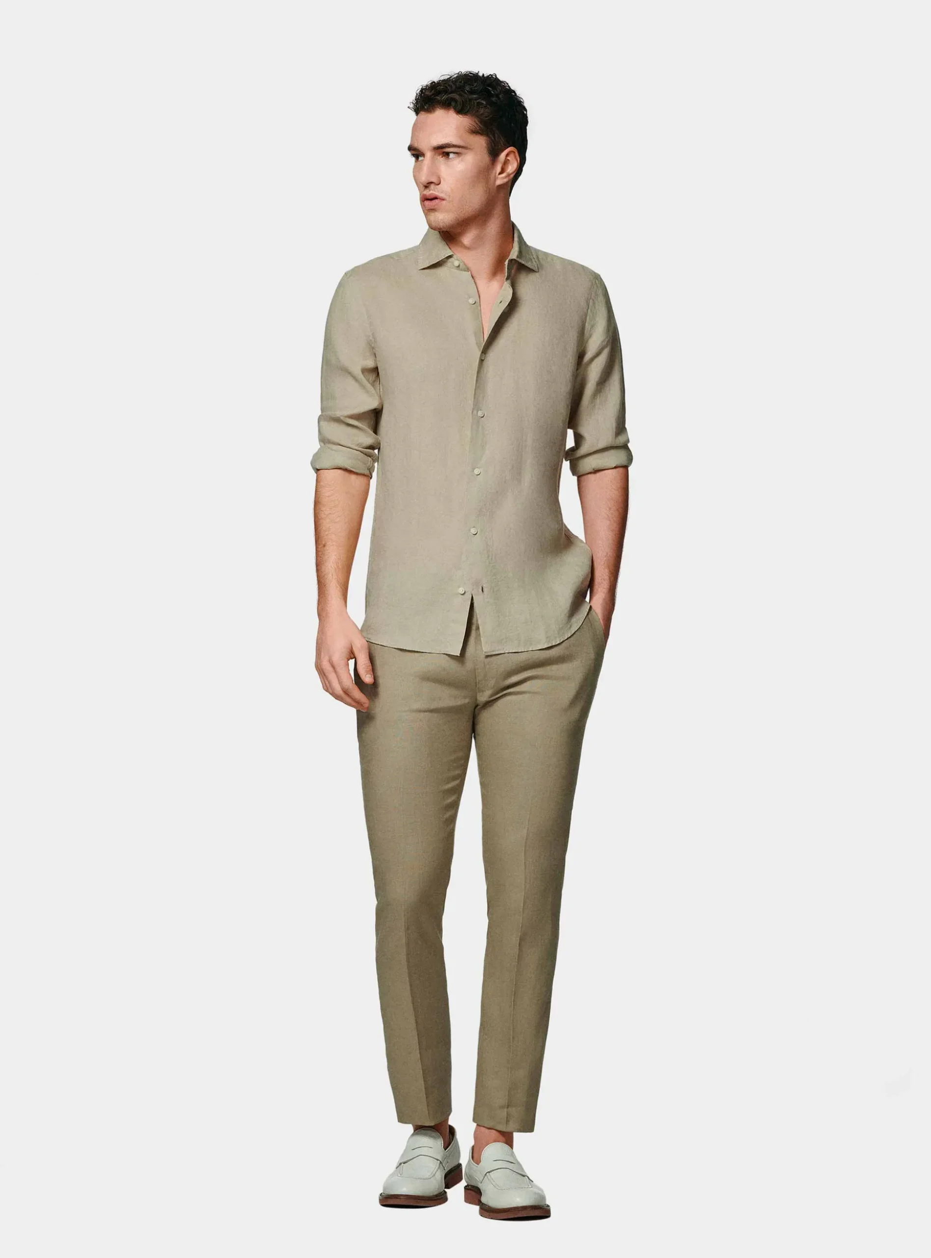 Camicia in puro lino