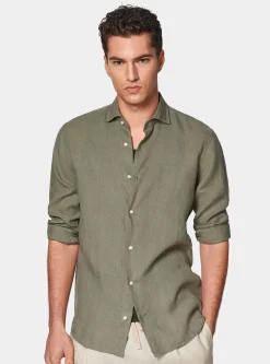 Camicia in puro lino