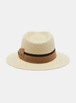 Cappello panama con fascia