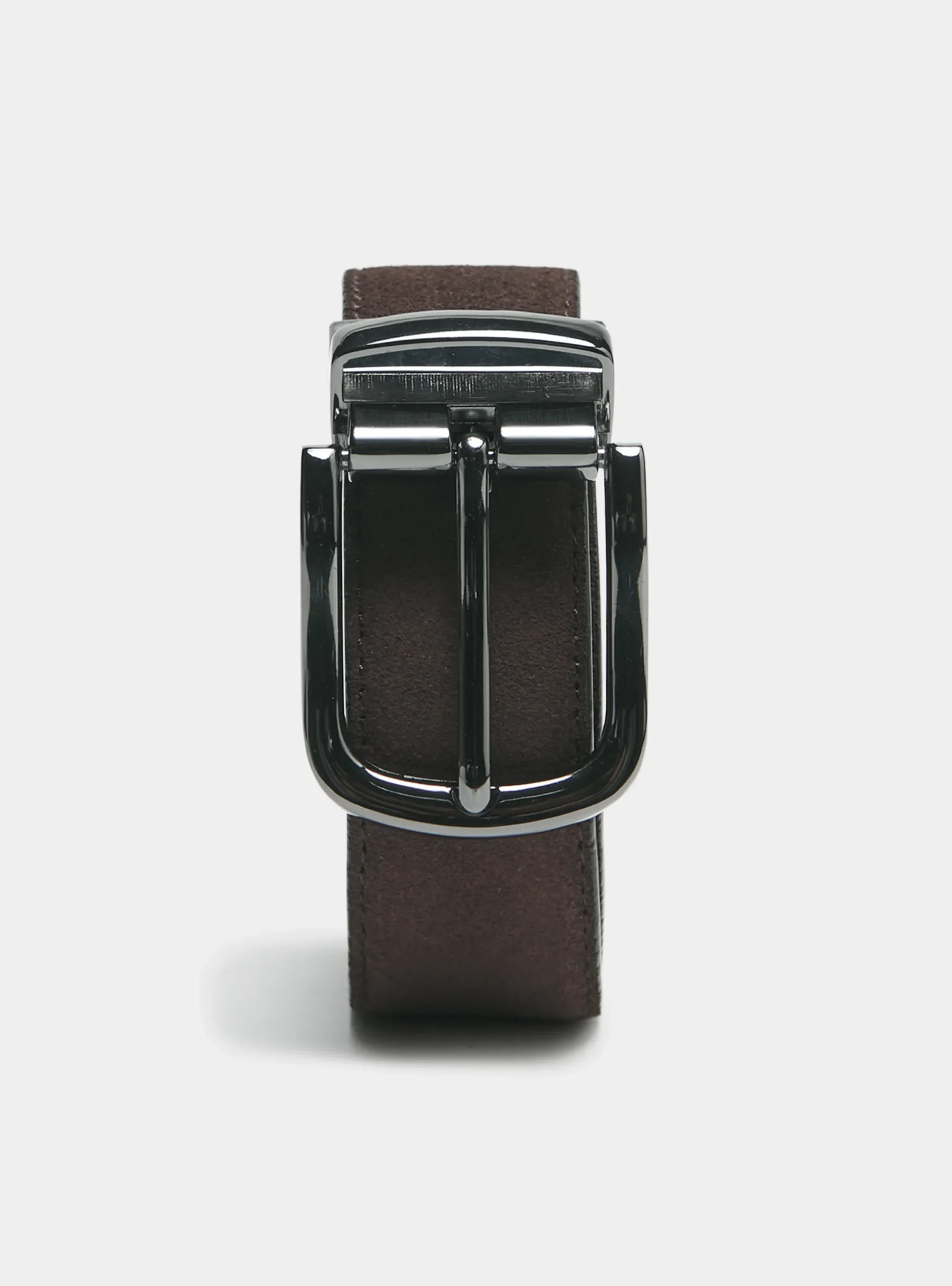 Cintura reversibile in suede