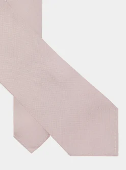 Cravatta in seta e lino