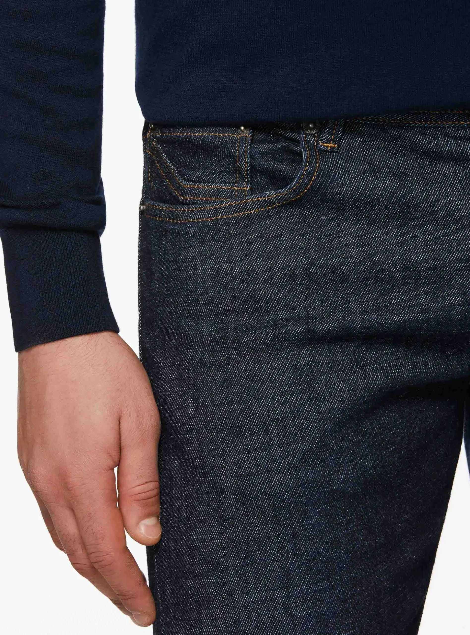Denim rinse wash
