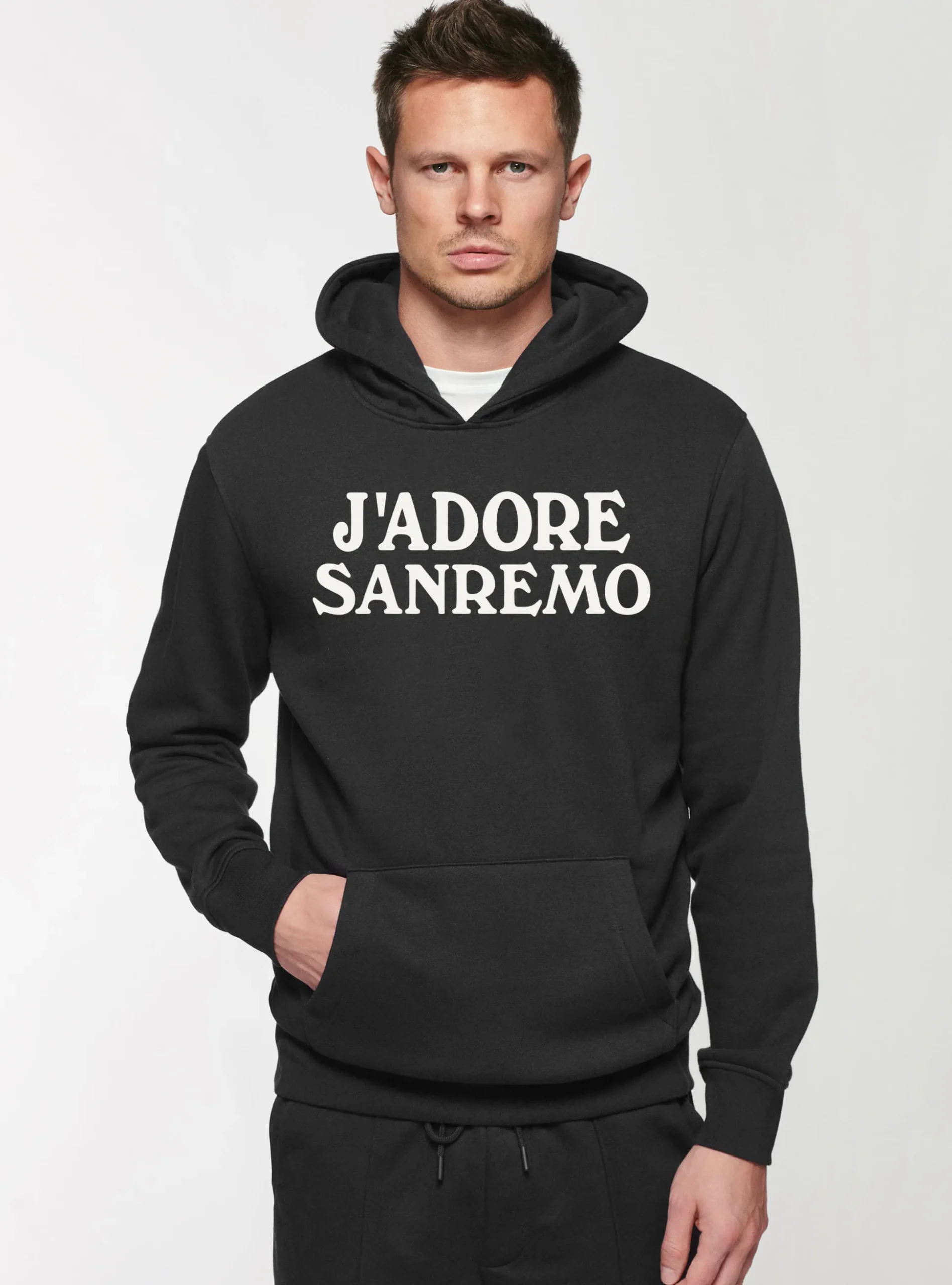 Felpa con cappuccio jadore sanremo
