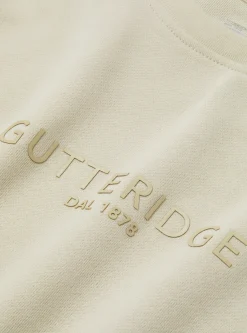Felpa girocollo GT01 con logo Gutteridge