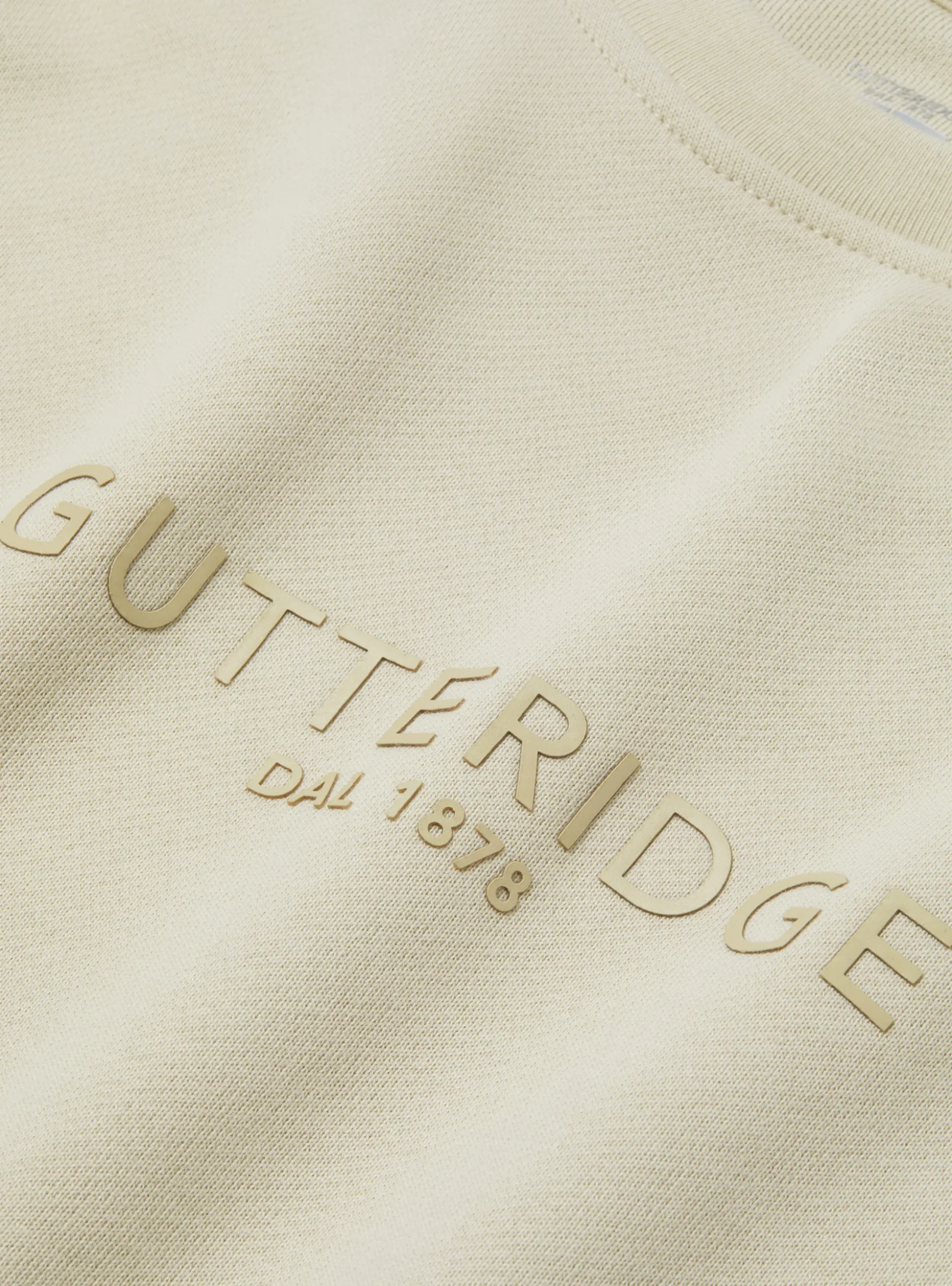 Felpa girocollo GT01 con logo Gutteridge