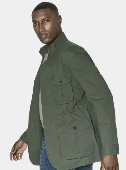 Field jacket in twill stretch