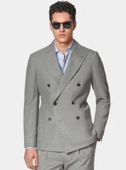 Giacca doppiopetto in pura lana Vitale Barberis Canonico