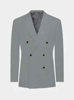 Giacca doppiopetto in pura lana Vitale Barberis Canonico