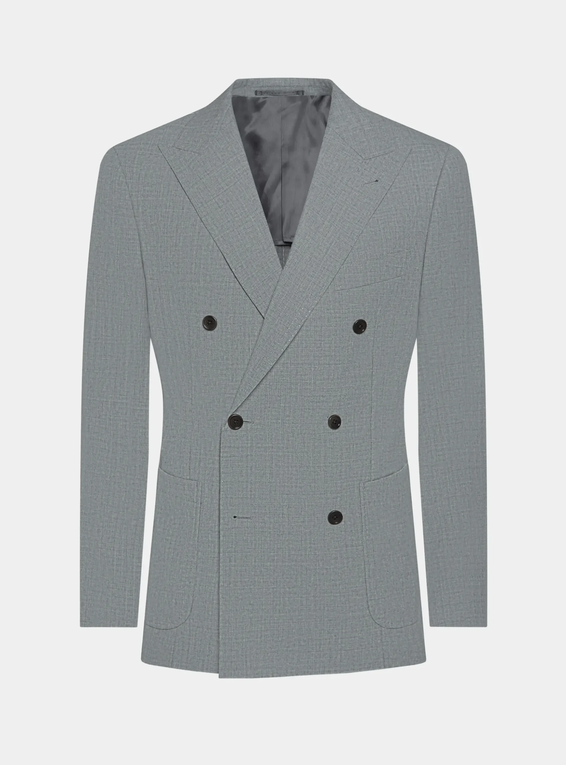 Giacca doppiopetto in pura lana Vitale Barberis Canonico