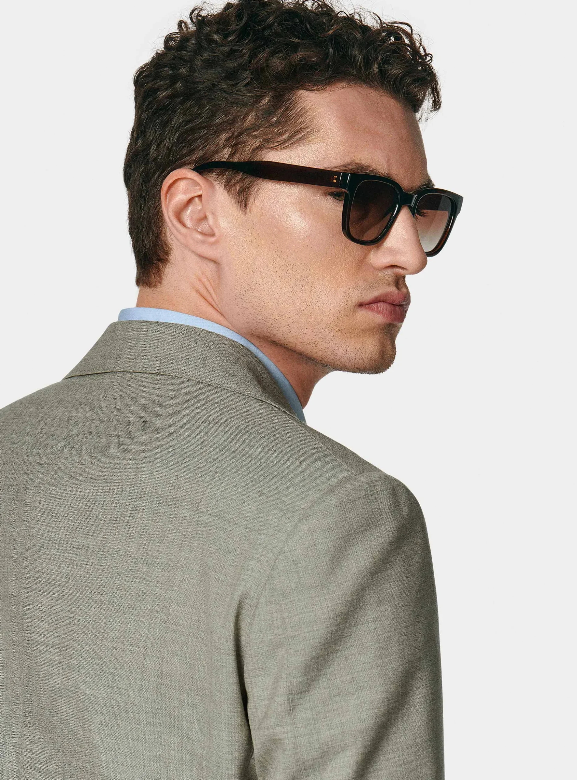 Giacca doppiopetto in pura lana Vitale Barberis Canonico