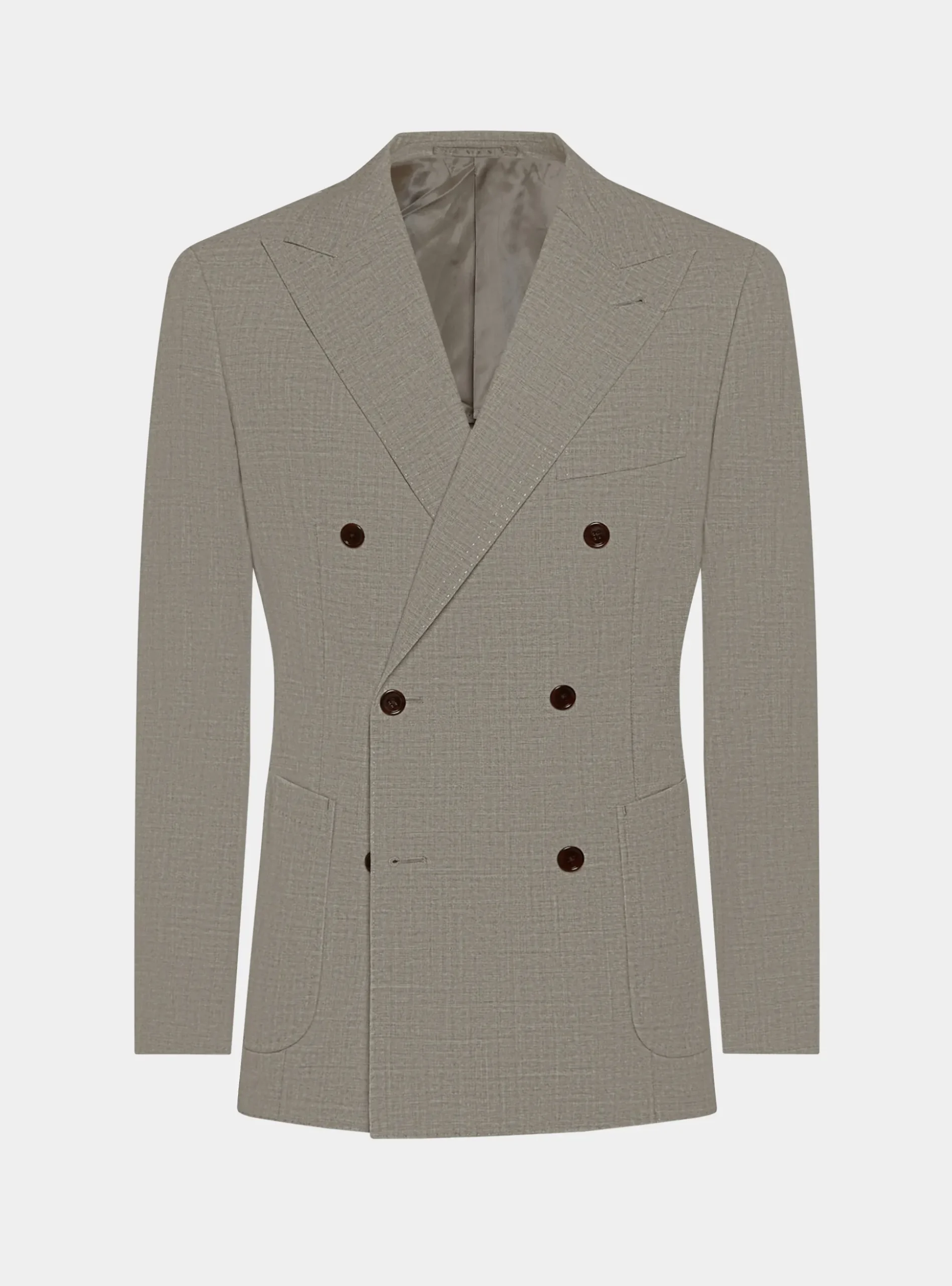 Giacca doppiopetto in pura lana Vitale Barberis Canonico
