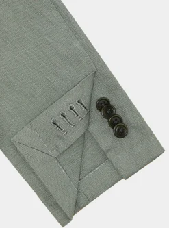 Giacca doppiopetto in puro lino