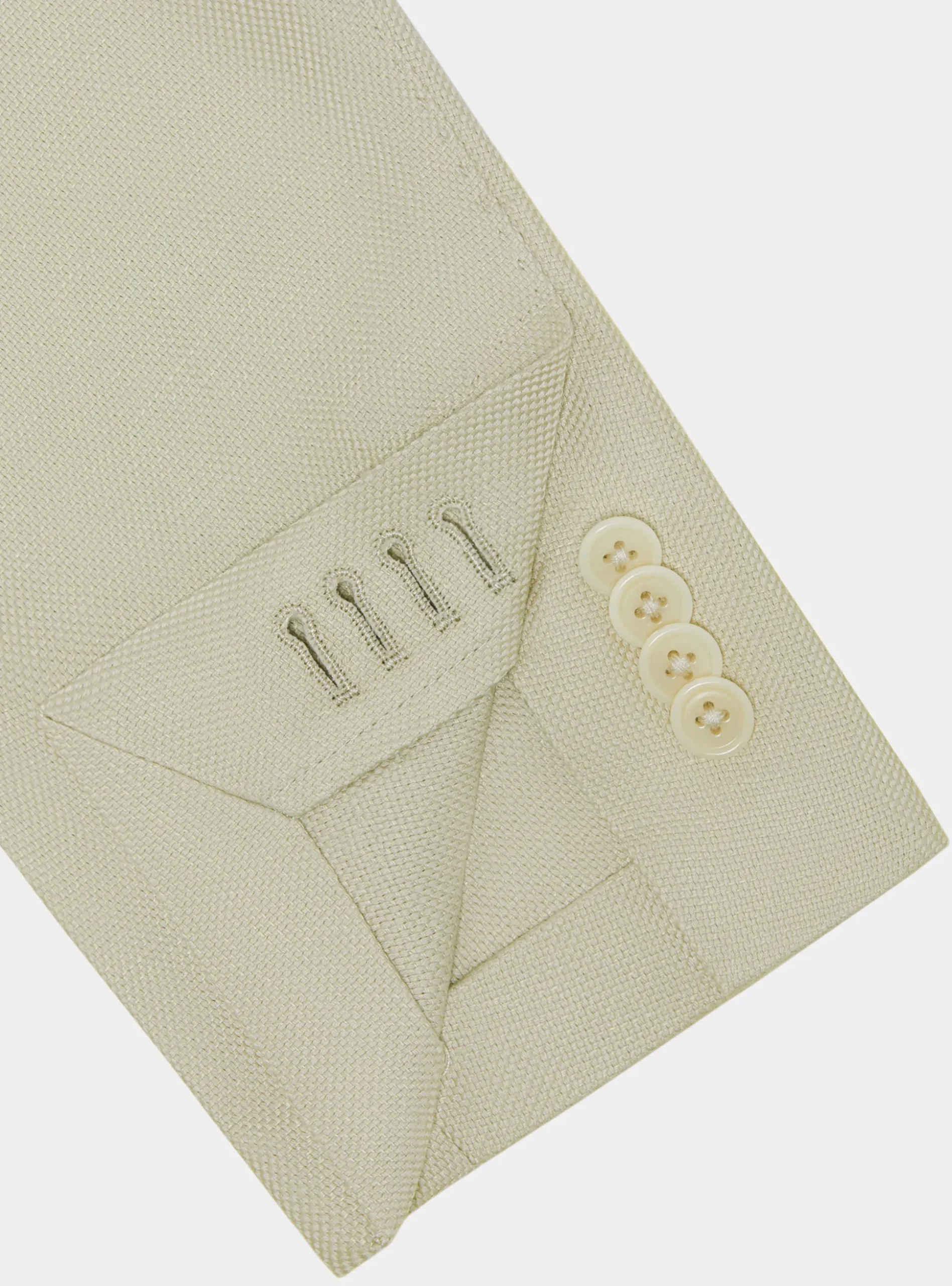 Giacca hopsack in cotone e lino
