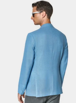 Giacca hopsack in lana Vitale Barberis Canonico