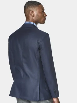 Giacca hopsack in lana Vitale Barberis Canonico
