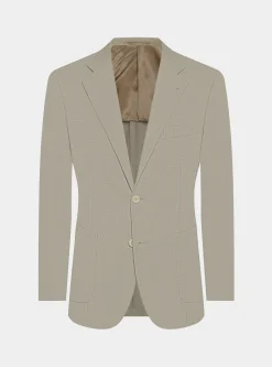 Giacca hopsack in lana Vitale Barberis Canonico