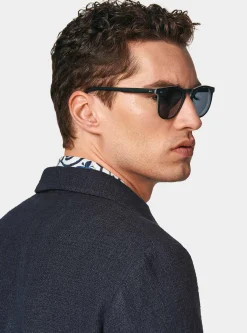 Giacca in lino crepe
