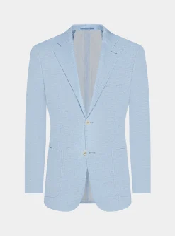 Giacca in misto lino e cotone