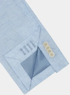 Giacca in misto lino e cotone