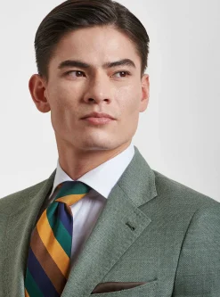 Giacca in pura lana hopsack Vitale Barberis Canonico