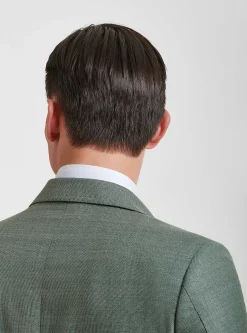 Giacca in pura lana hopsack Vitale Barberis Canonico