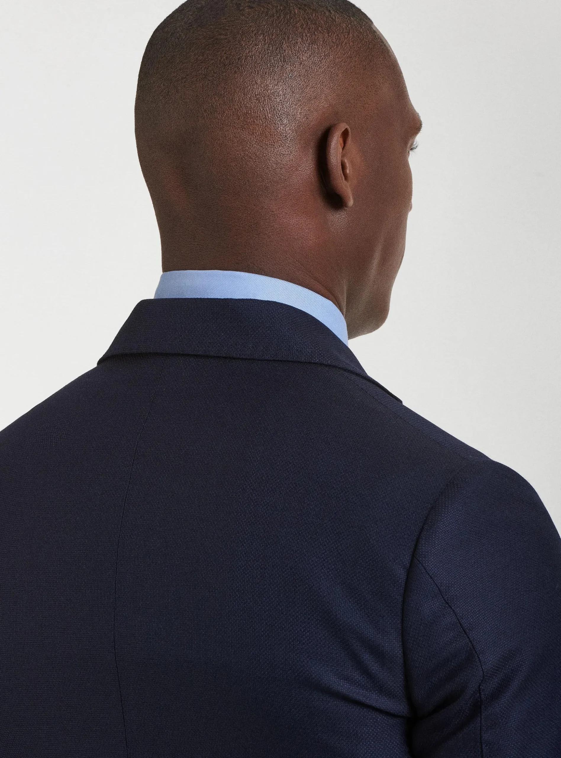 Giacca in pura lana hopsack Vitale Barberis Canonico