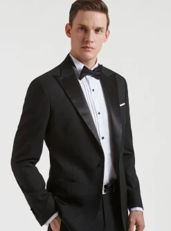 Giacca smoking in pura lana Vitale Barberis Canonico