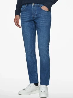 Jeans tinto in filo