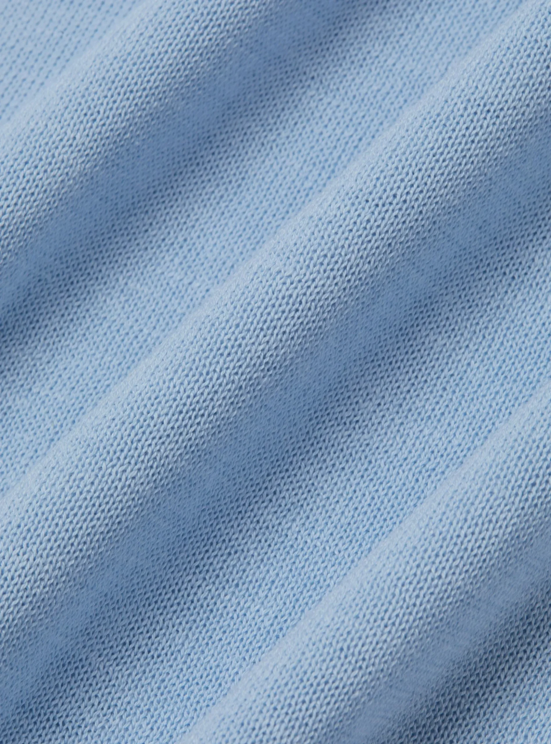 Maglia a polo in cotone e seta