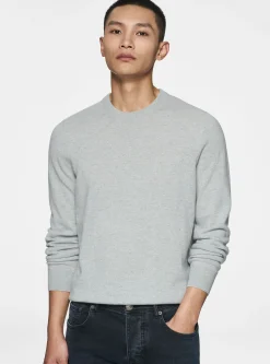 Maglia girocollo in cashmere