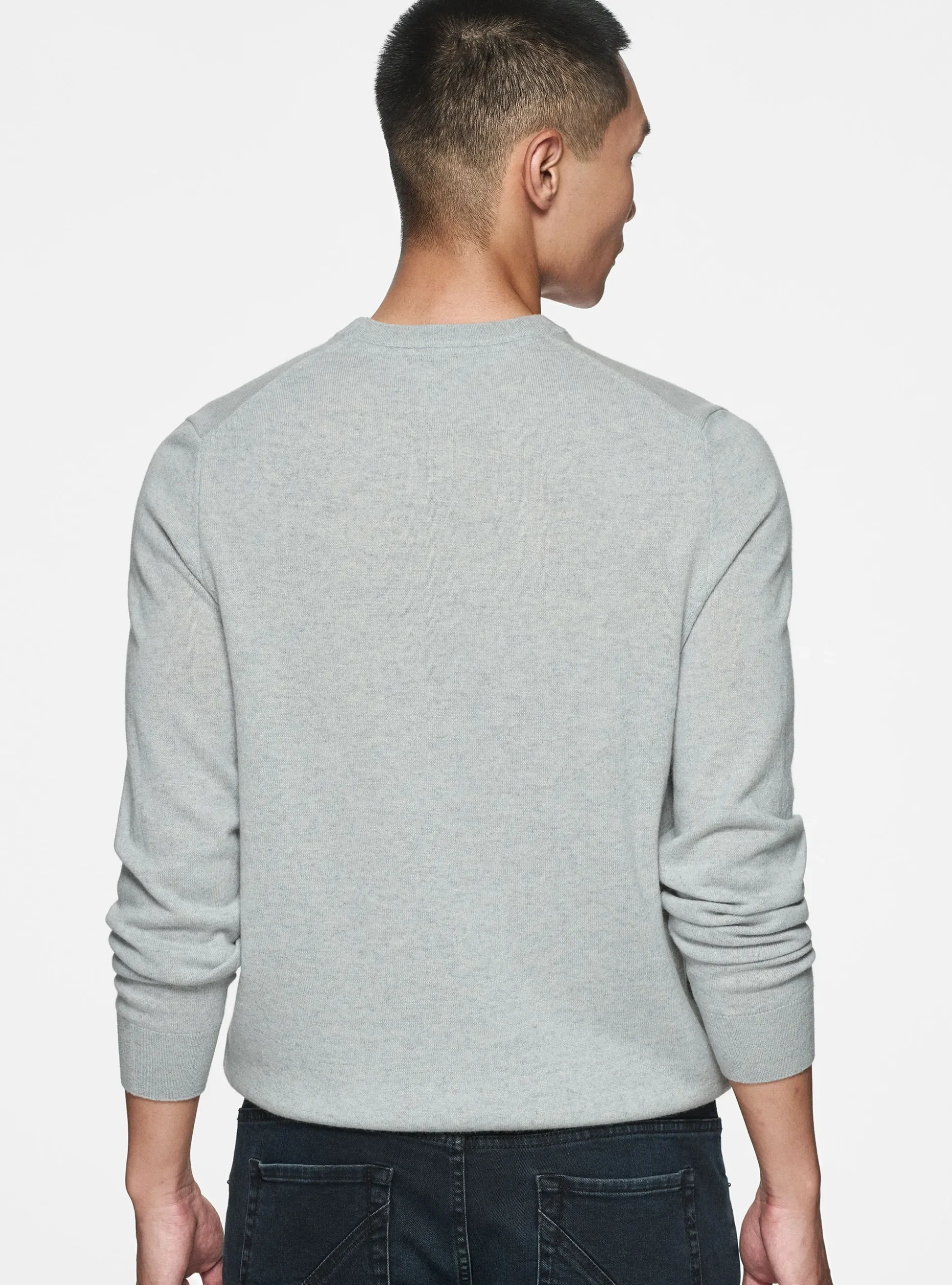 Maglia girocollo in cashmere