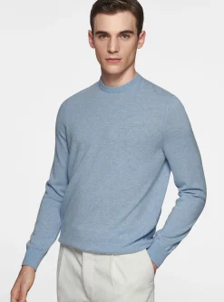 Maglia girocollo in cashmere