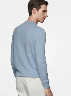 Maglia girocollo in cashmere