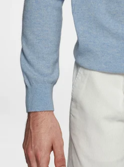 Maglia girocollo in cashmere