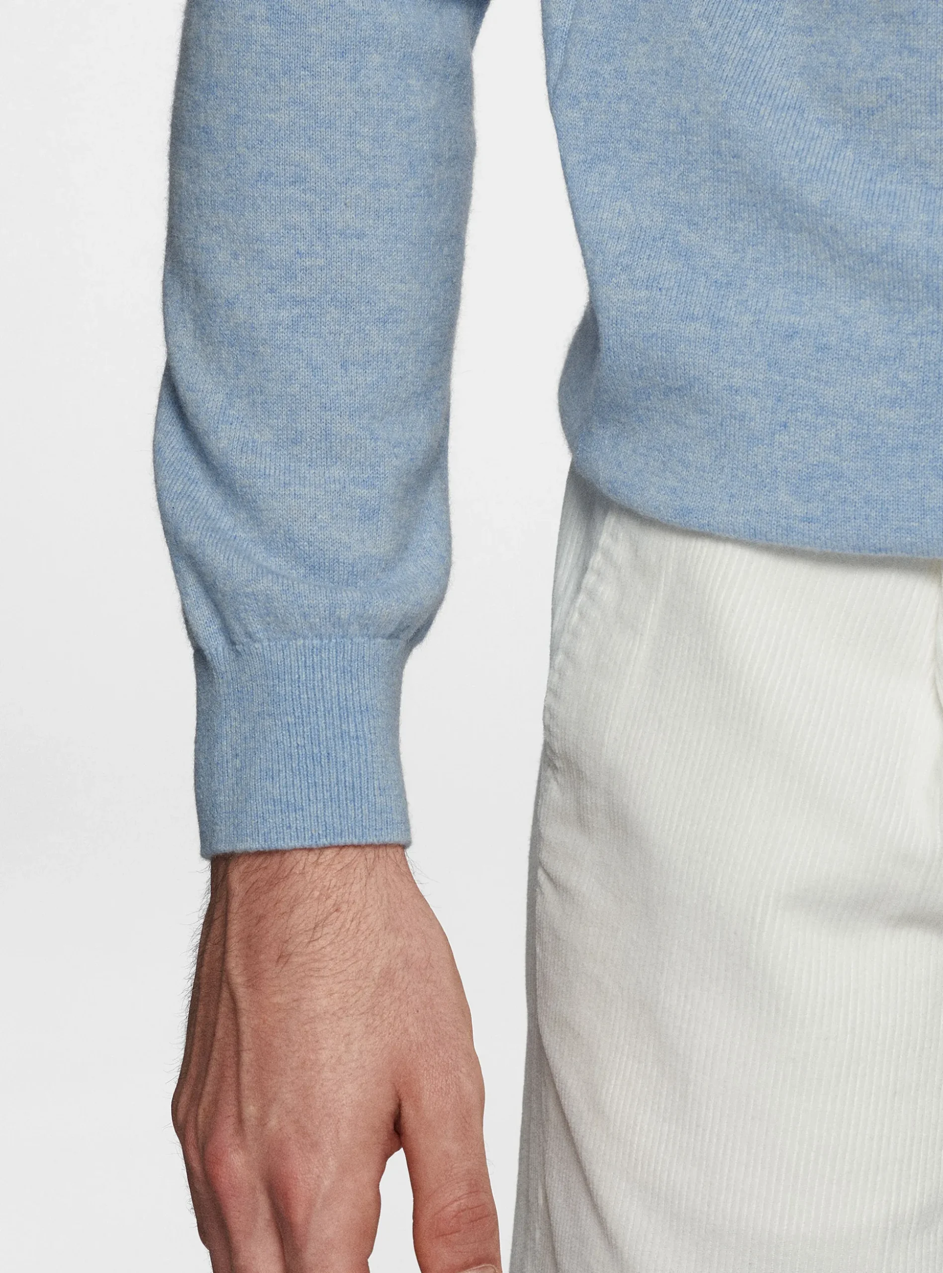 Maglia girocollo in cashmere