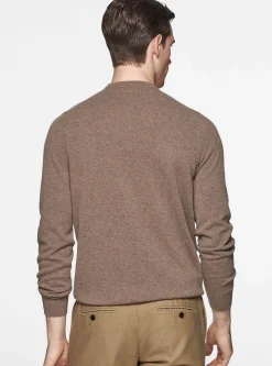 Maglia girocollo in cashmere