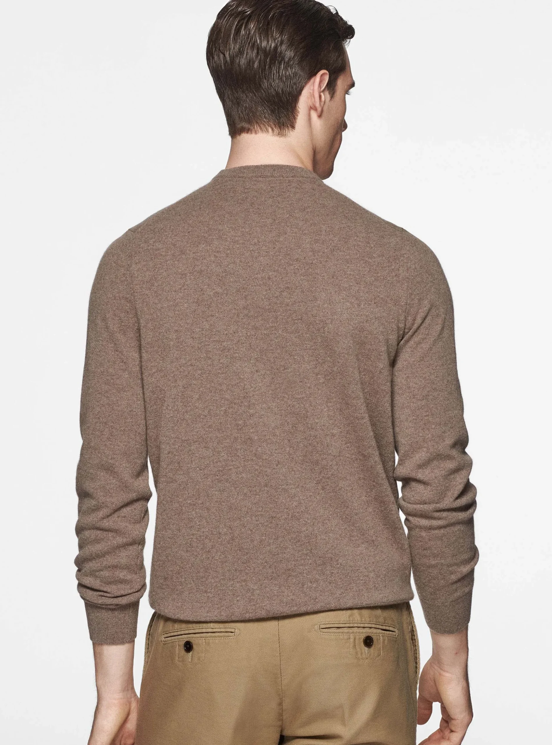 Maglia girocollo in cashmere