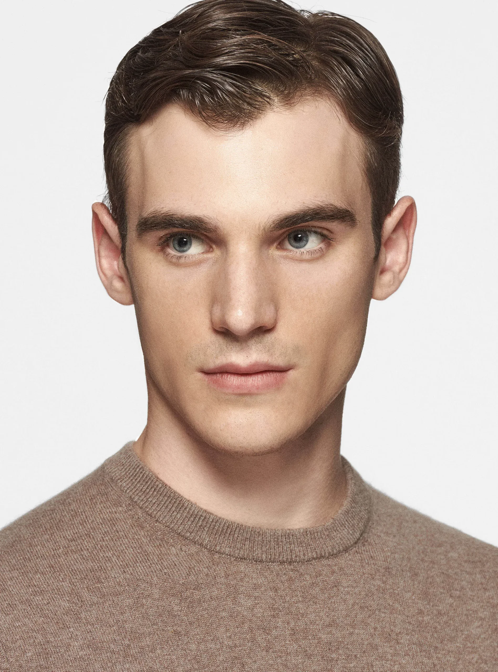 Maglia girocollo in cashmere