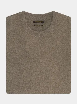 Maglia girocollo in cashmere