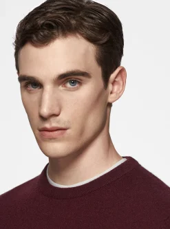 Maglia girocollo in cashmere