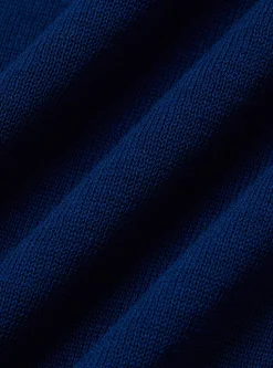 Maglia girocollo in cotone e seta