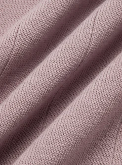 Maglia in puro cotone costa piatta