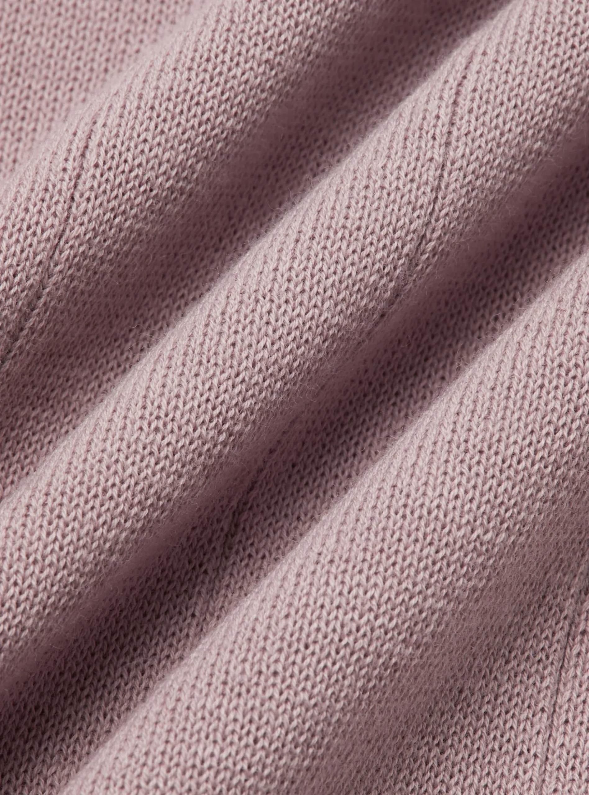 Maglia in puro cotone costa piatta