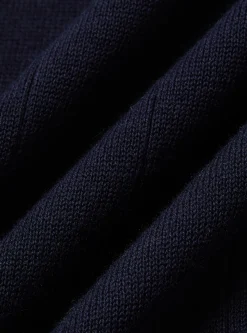 Maglia in puro cotone costa piatta