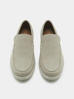 Mocassini in suede