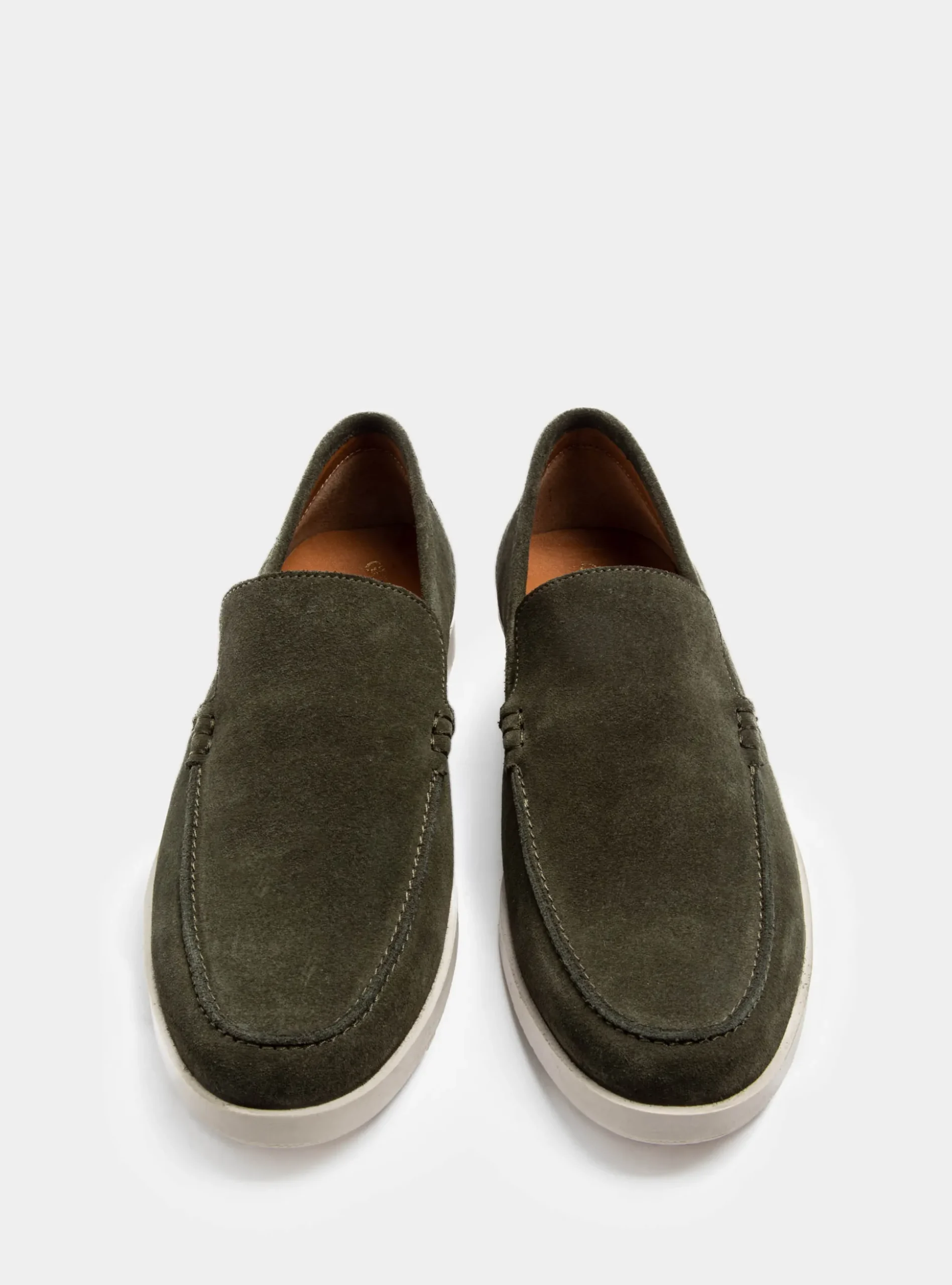 Mocassini in suede