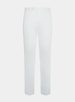 Pantaloni abito in puro lino